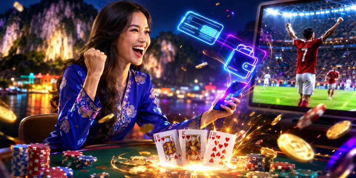 Permainan Teen Patti berlatarkan budaya tempatan Ipoh dengan baju kurung