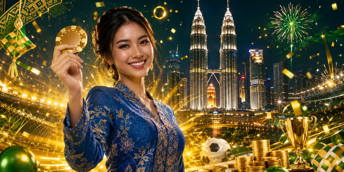 Pemain berbaju kurung mengakses pertaruhan blackjack dalam talian di Kuala Lumpur